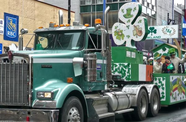 St. Patrick's Day parade was held in New York City