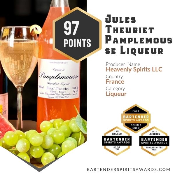 Jules Theuriet Pink Grapefruit Liqueur