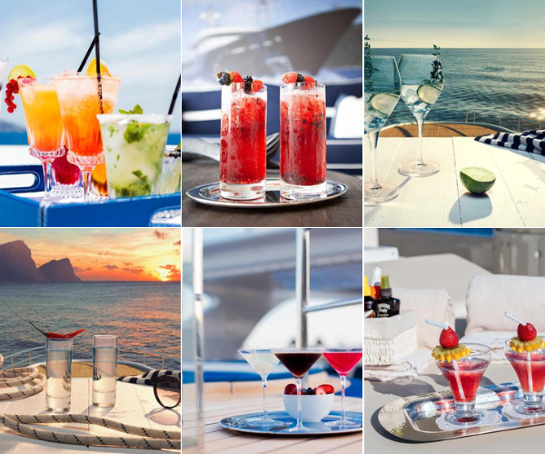Yacht Life Vodka Cocktails.