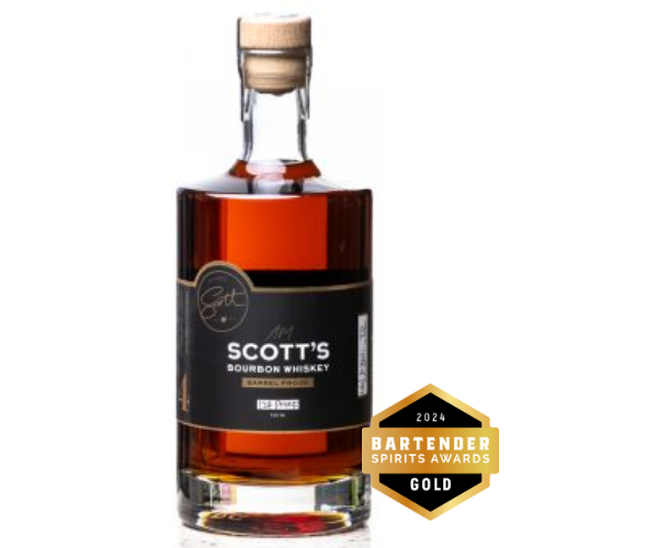 A.M. Scott's Barrel Proof Bourbon Whiskey