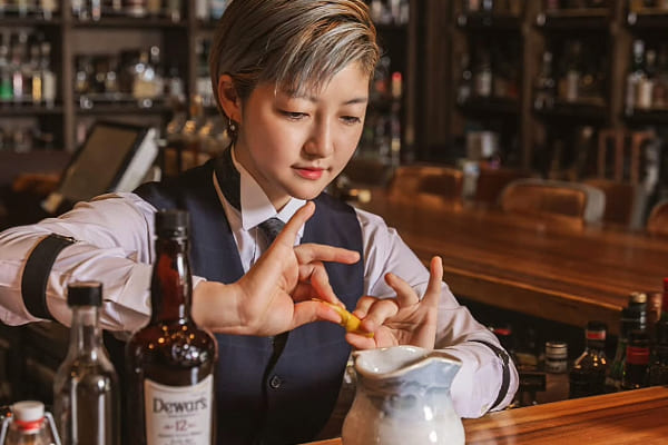 Chelsea Kim, Head Bartender at Tea and Proof