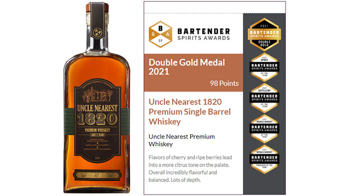 Uncle Nearest 1820 Premium Single Barrel Whiskey