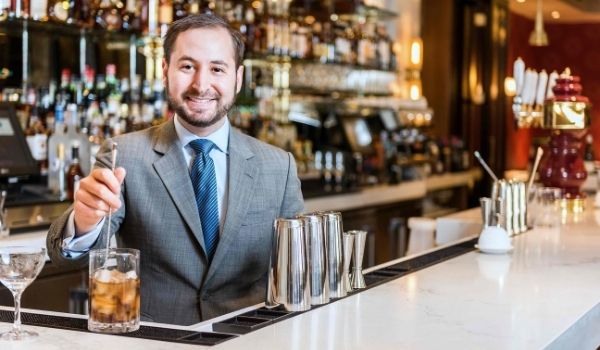 Zachary Faden, lead bartender & manager at Brasserie Liberté, Washington DC