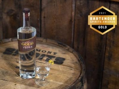 Vermont gold vodka