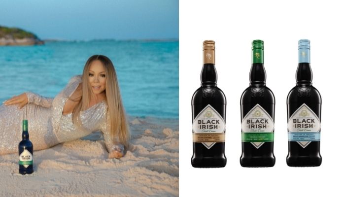 The Queen of Christmas, Mariah Carey brings us Black Irish Liqueur