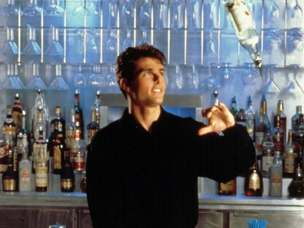 Tom Cruise as Brian Flanagan in Cocktail