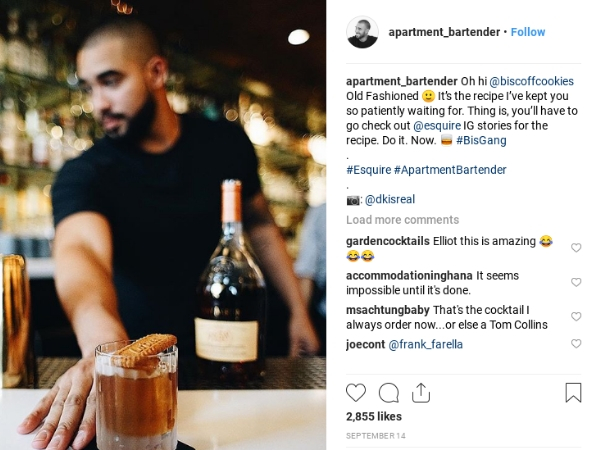 Instagram Handle of Apartment_Bartender