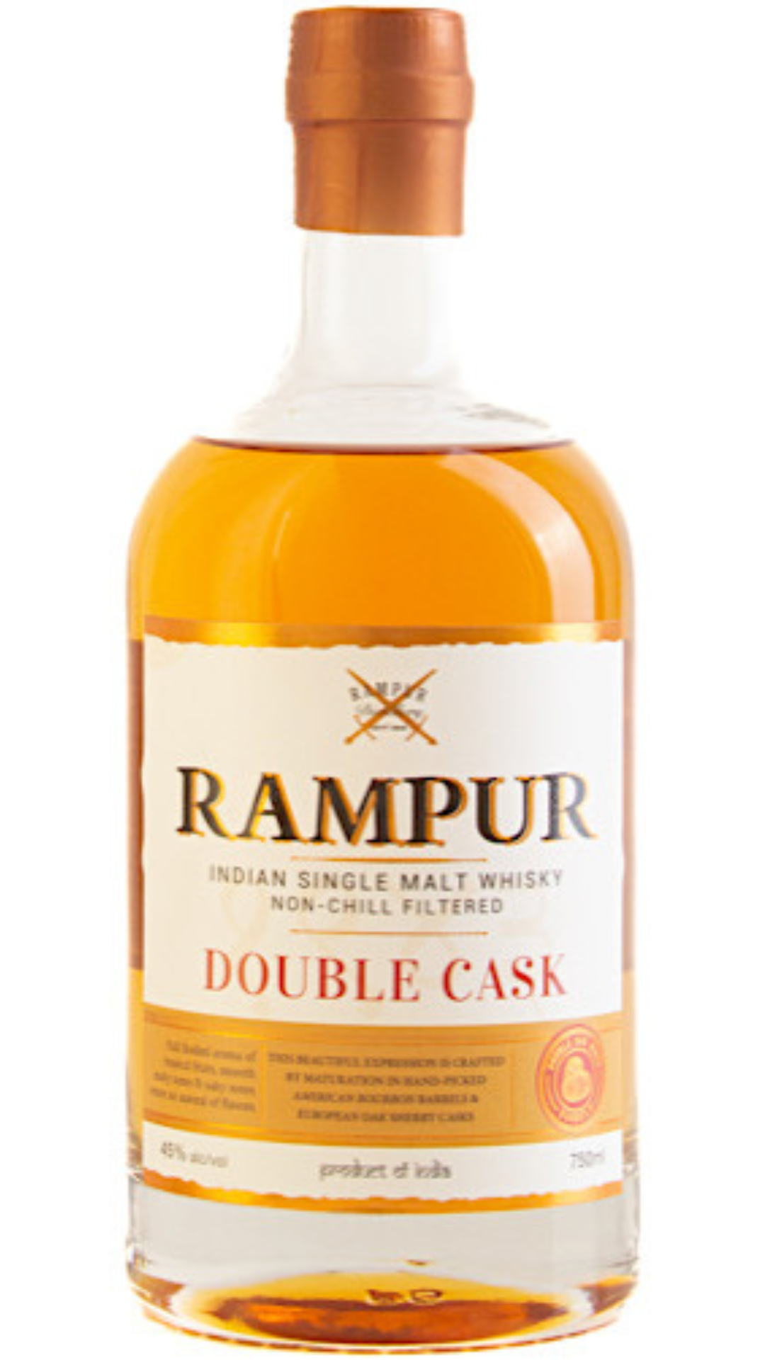 Rampur Double Cask from India Winner of Silver medal at the Bartender