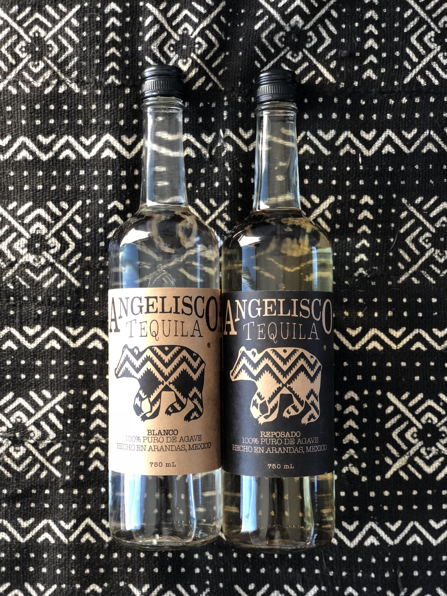 Angelisco Tequila Reposado from Mexico Winner of Gold medal at the