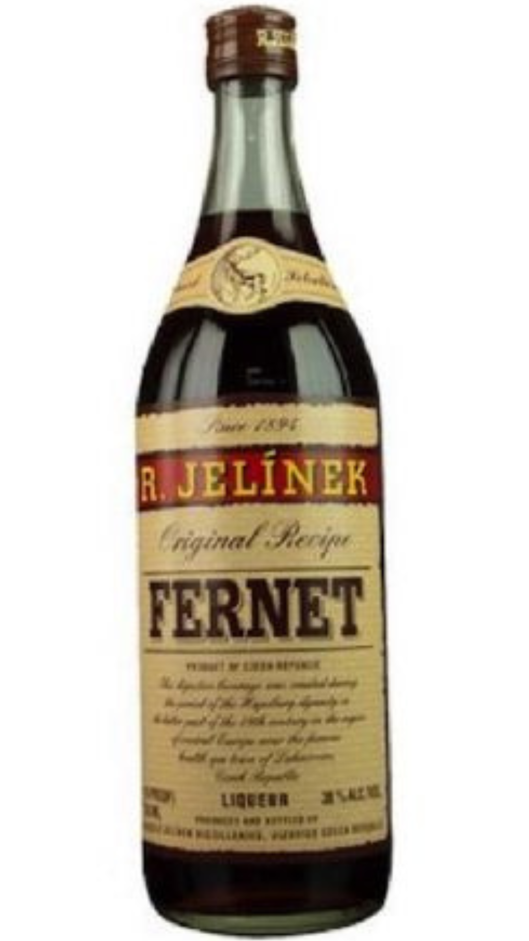 R. Jelinek Fernet Liqueur from Czech Republic - Winner of Gold medal at ...