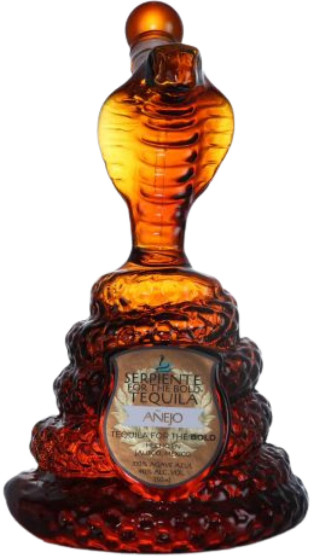 Serpiente For The Bold Tequila Añejo from Mexico - Winner of Bronze medal  at the Bartender Spirits Awards