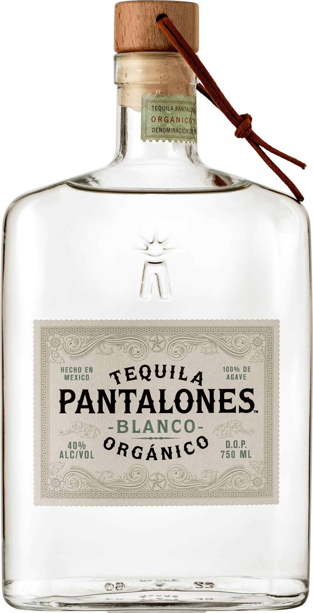 Pantalones Organic Tequila Blanco from Mexico - Winner of Gold