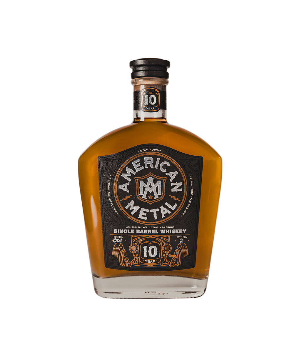 American Metal Single Barrel 10 Year Whiskey from United States ...