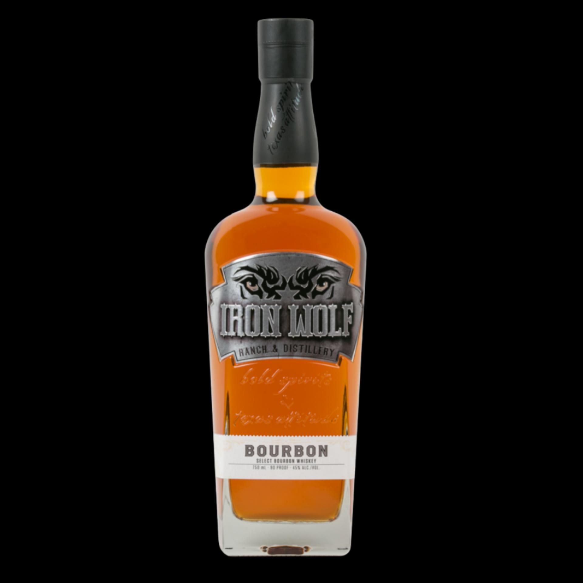Iron Wolf Bourbon from United States Winner of Silver medal at the Bartender Spirits Awards