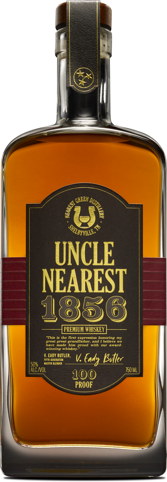 Uncle Nearest Label Uncle Nearest 1856 Premium Aged Whiskey from United States - Winner of ...