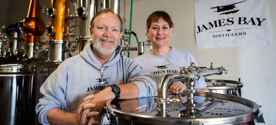 Photo for: James Bay Distillers Taking Flight