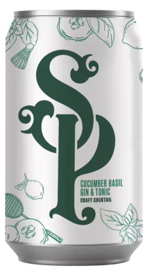 Logo for: Southern Pines Spirits Cucumber Basil Gin & Tonic