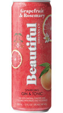 Logo for: Beautifol Drinks Co. / sparkling Gin & Tonic grapefruit & rosemary