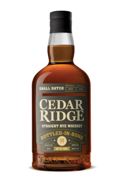 Logo for: Cedar Ridge Bottled-in-Bond Rye Whiskey