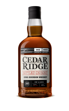 Logo for: Cedar Ridge Bottled-in-Bond Bourbon