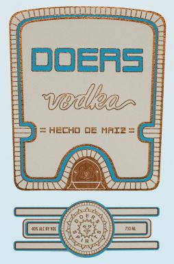Logo for: Doers Vodka 