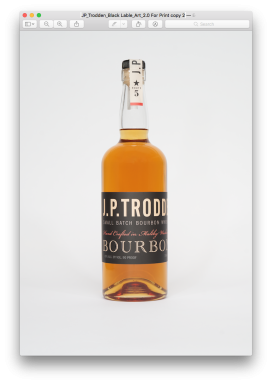 Logo for: J.P. Trodden small batch Bourbon