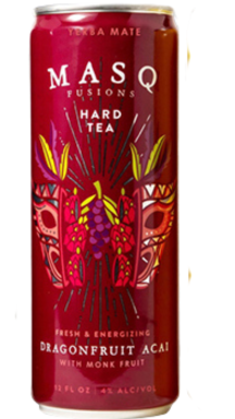 Logo for: Masq Hard Organic Tea - Dragon Fruit Acai