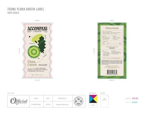 Logo for: Accompani (Flora Green)