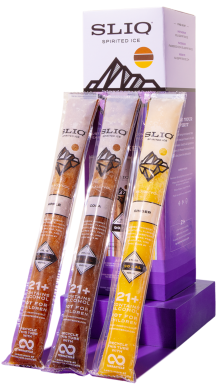 Logo for: SLIQ Spirited Ice Whiskey Frozen Cocktails