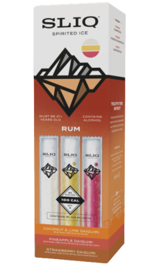 Logo for: SLIQ Spirited Ice Rum Frozen Cocktails