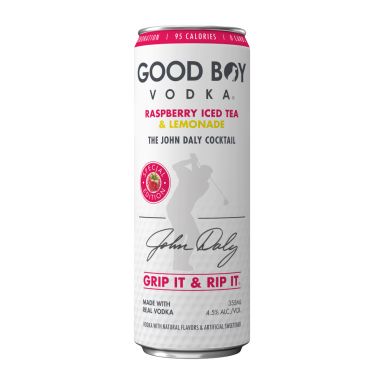 Logo for: The John Daly Cocktail - Raspberry Iced Tea & Lemonade