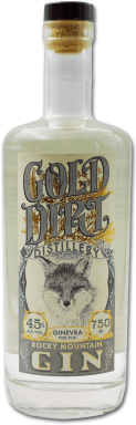 Logo for: Gold Dirt Distillery Rocky Mountain Gin