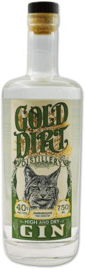 Logo for: Gold Dirt Distillery High & Dry Gin