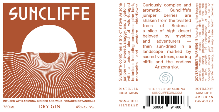 Logo for: Suncliffe Dry Gin