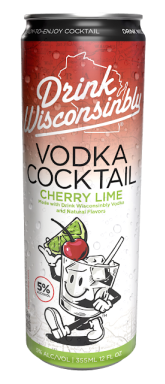 Logo for: Drink Wisconsinbly Vodka Cocktail  Cherry Lime