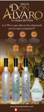 Logo for: Piscos Don Alvaro Quebranta