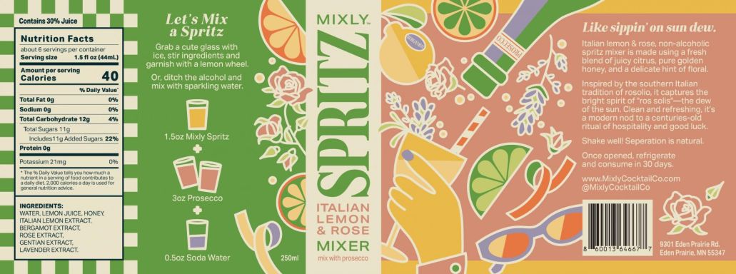 Logo for: Italian Lemon and Rose Spritz