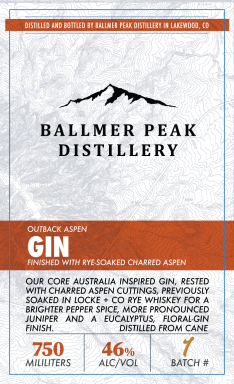 Logo for: Aspen Rested Gin