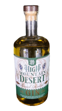 Logo for: High Mountain Desert Barrel Rested Gin