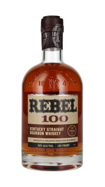 Logo for: Rebel 100 Kentucky Straight Bourbon Whiskey