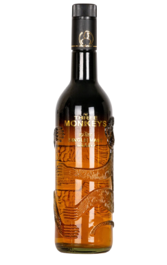 Logo for: The Three Monkeys Indian Single Whisky