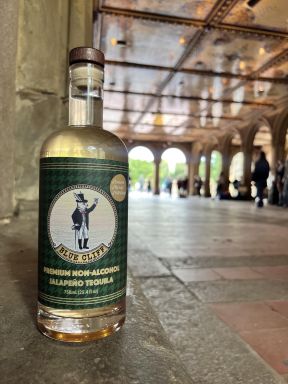 Logo for: Blue Cliff Premium Non-Alcohol Jalapeño Tequila