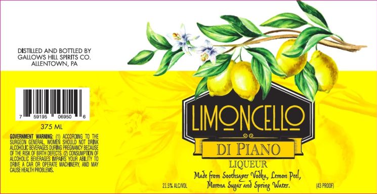 Logo for: Limoncello di Piano-Gallows Hill Spirits Co.