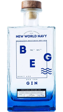 Logo for: BEG New World Navy Dry Gin