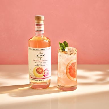 Logo for: 21Seeds Grapefruit Hibiscus Infused Tequila