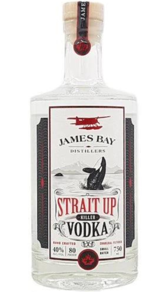 Photo for: James Bay Distillers Strait Up Killer Vodka