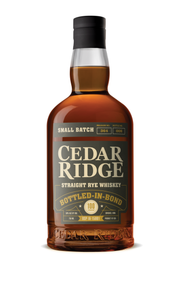 Photo for: Cedar Ridge Bottled-in-Bond Rye Whiskey