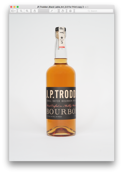 Photo for: J.P. Trodden small batch Bourbon