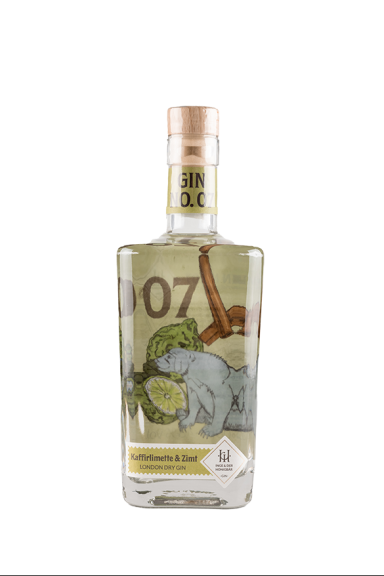 Photo for:  INGE & DER HONIGBÄR GIN - Kaffirlimette & Zimt - Gin NO. 07 