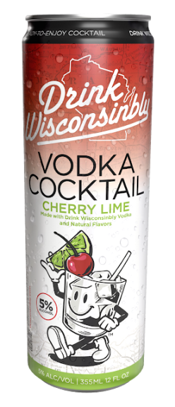 Photo for: Drink Wisconsinbly Vodka Cocktail  Cherry Lime